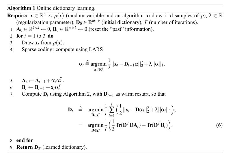 Sparse Coding